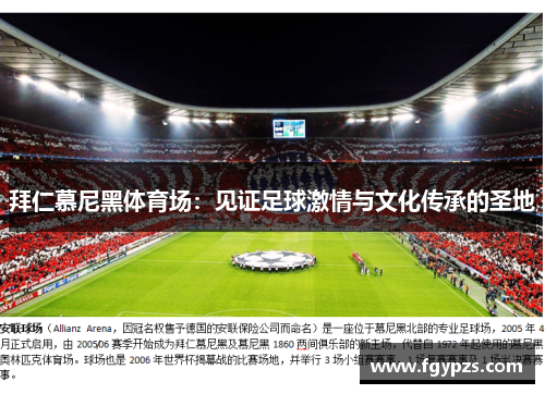 拜仁慕尼黑体育场：见证足球激情与文化传承的圣地